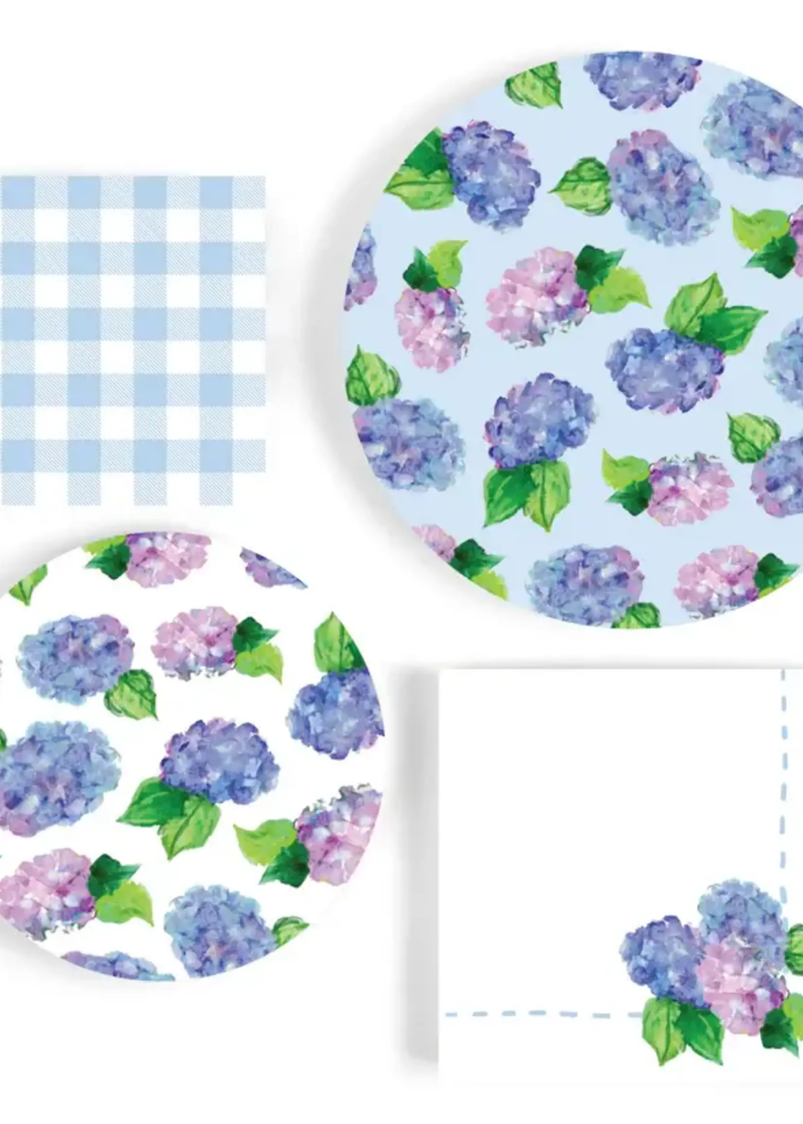 Fabuplates Fabuplates | Happy Hydrangeas, 80 piece Set