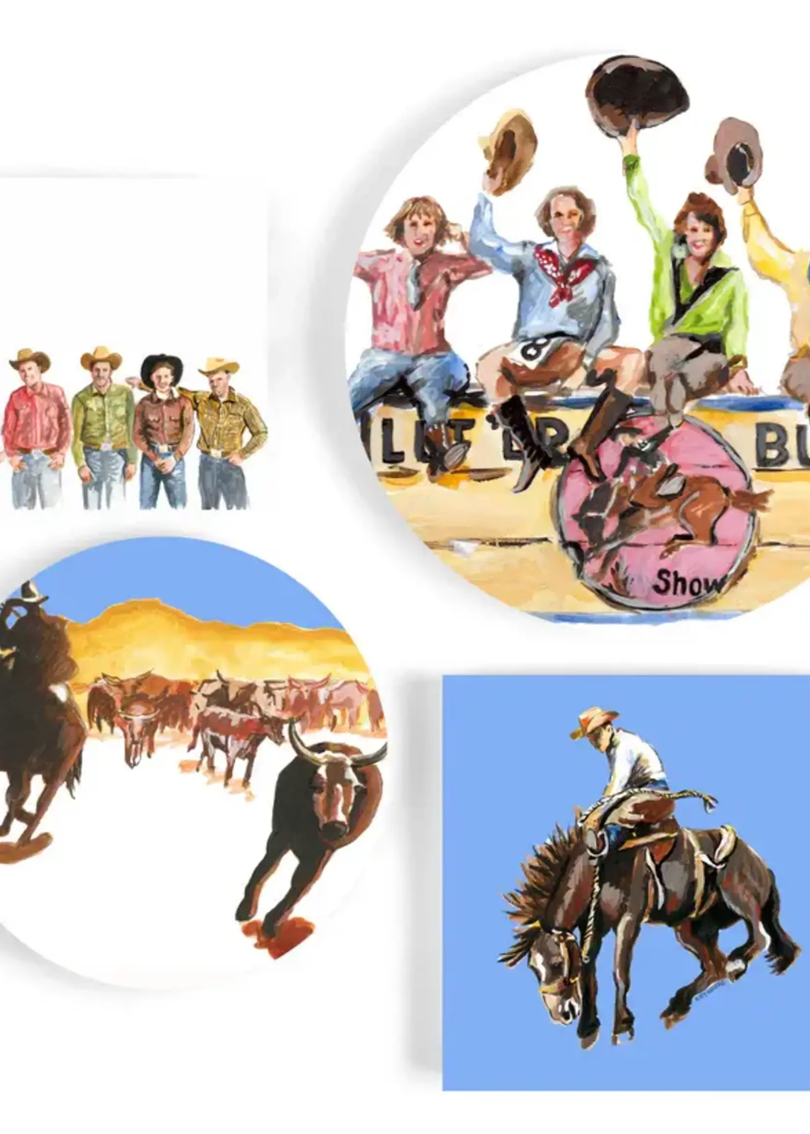 Fabuplates Fabuplates | Giddy Up Goodness, 80 Piece Set