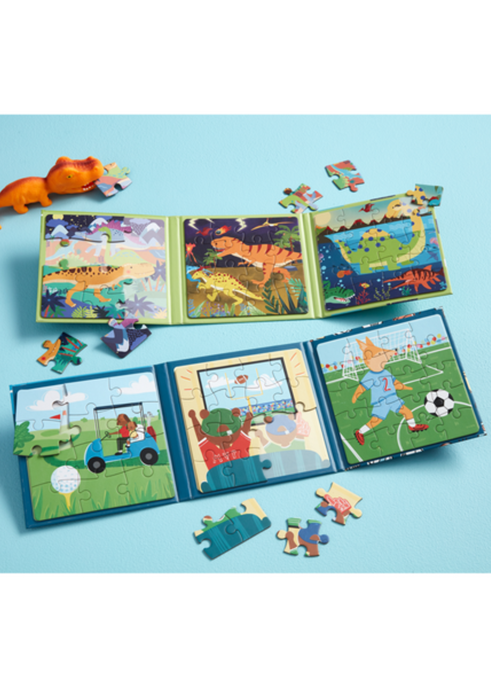 Mud Pie Dino Magnetic Puzzle Book