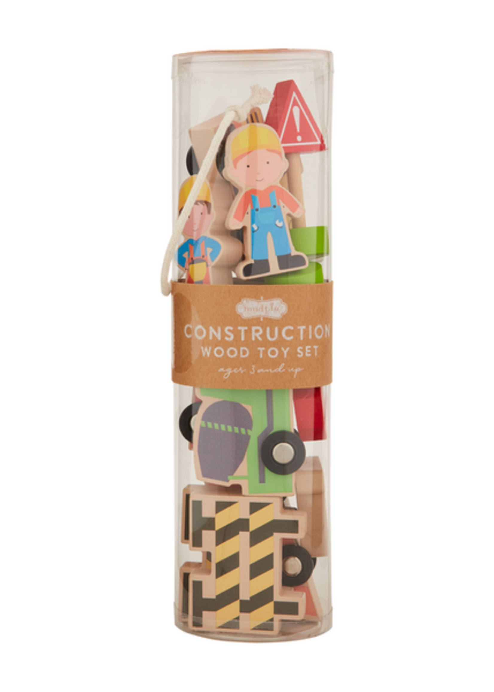 Mud Pie Construction Wood Toy Set
