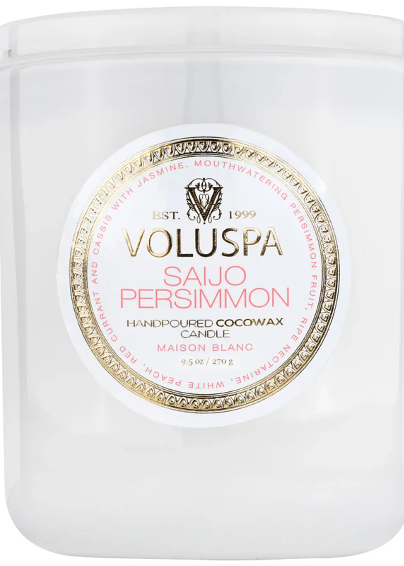 Voluspa Saijo Persimmon Classic Candle
