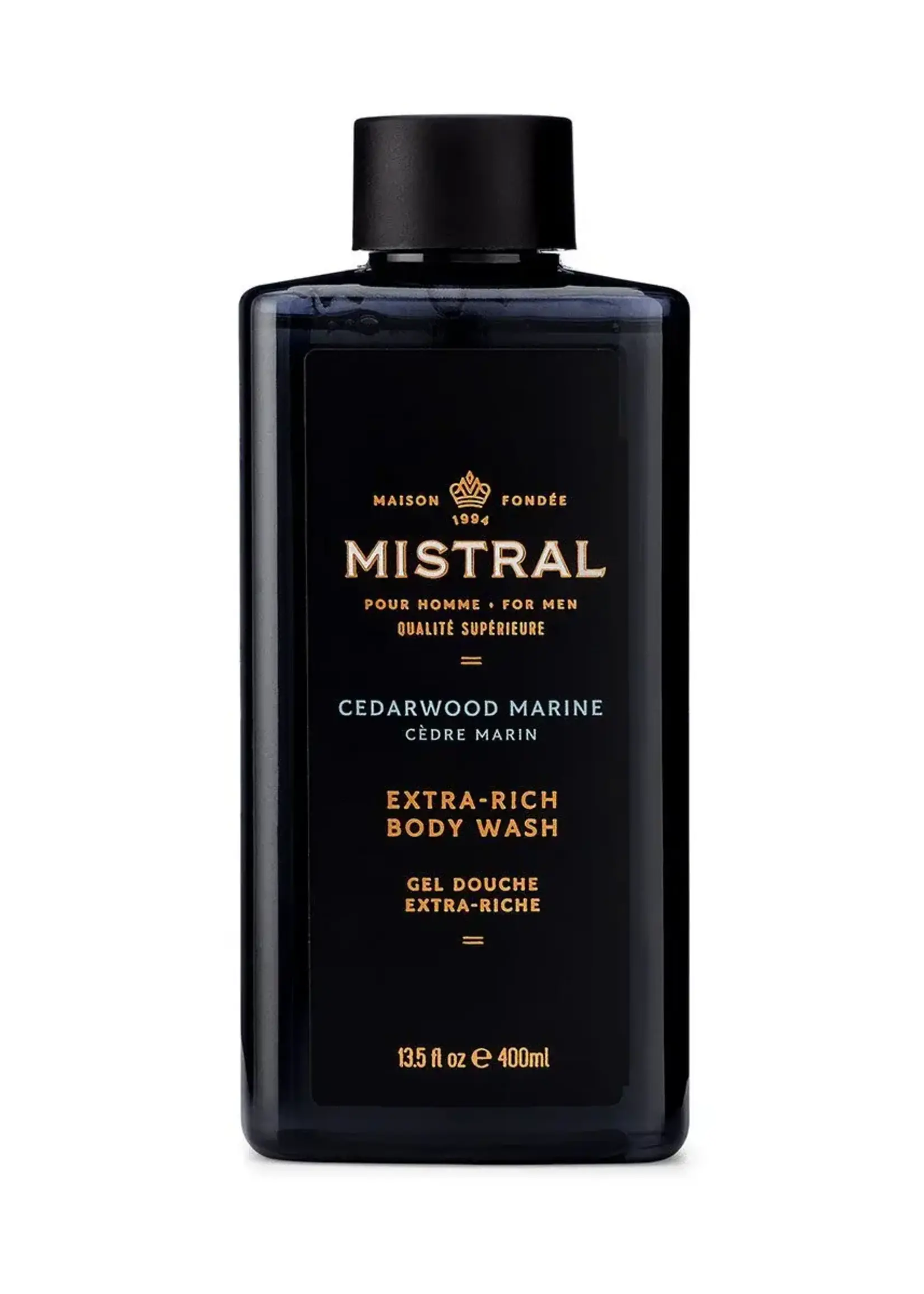 Mistral Cedarwood Marine Body Wash 13.5oz