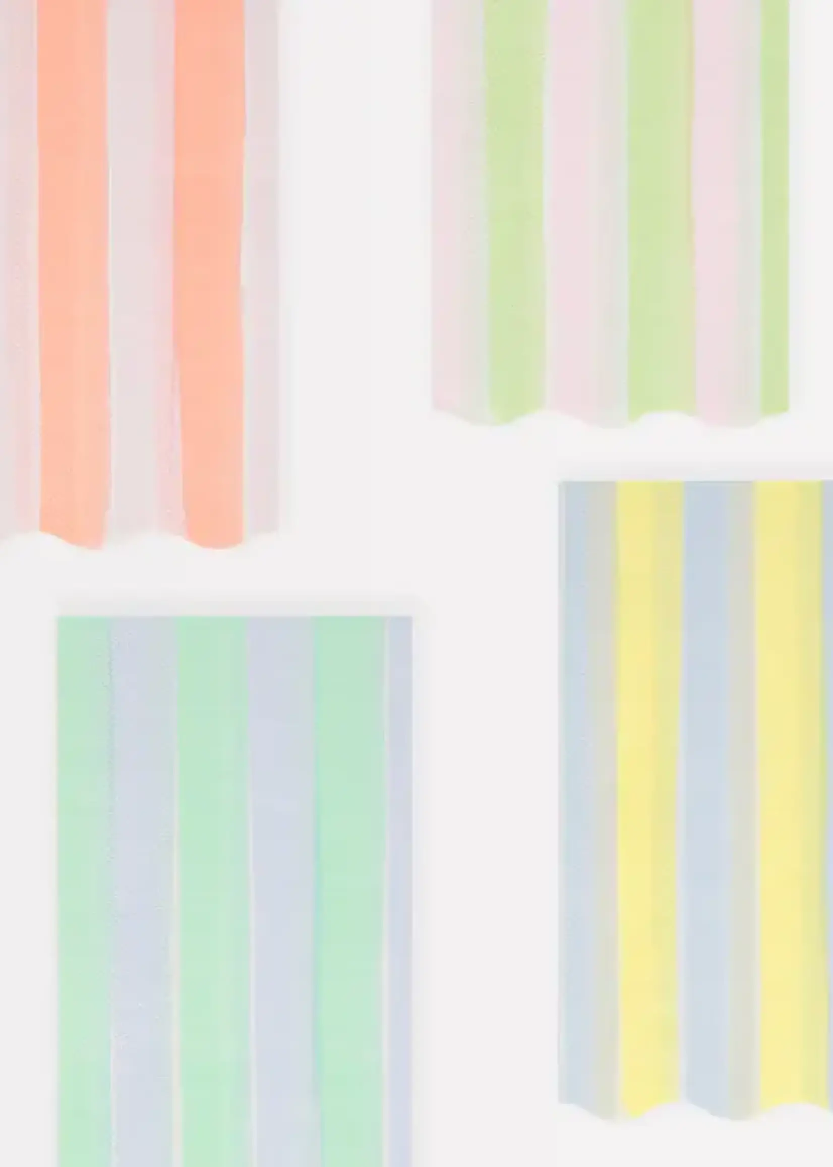 Meri Meri Pastel Stripe Guest Towels