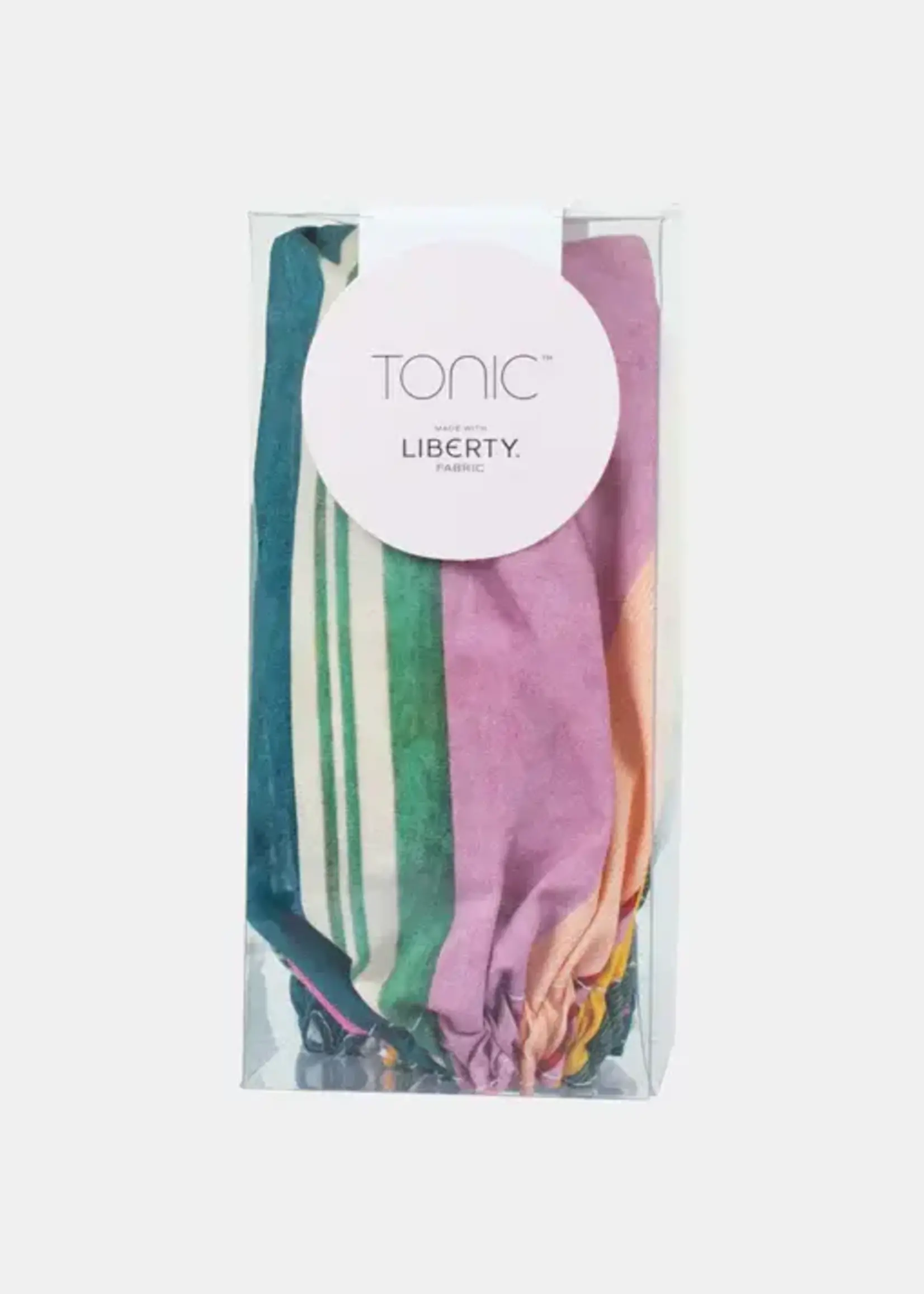 Tonic Shower Cap - Liberty Gelato Stripe