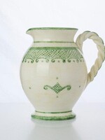Arte Italica Burano Small Pitcher, Green - NEW