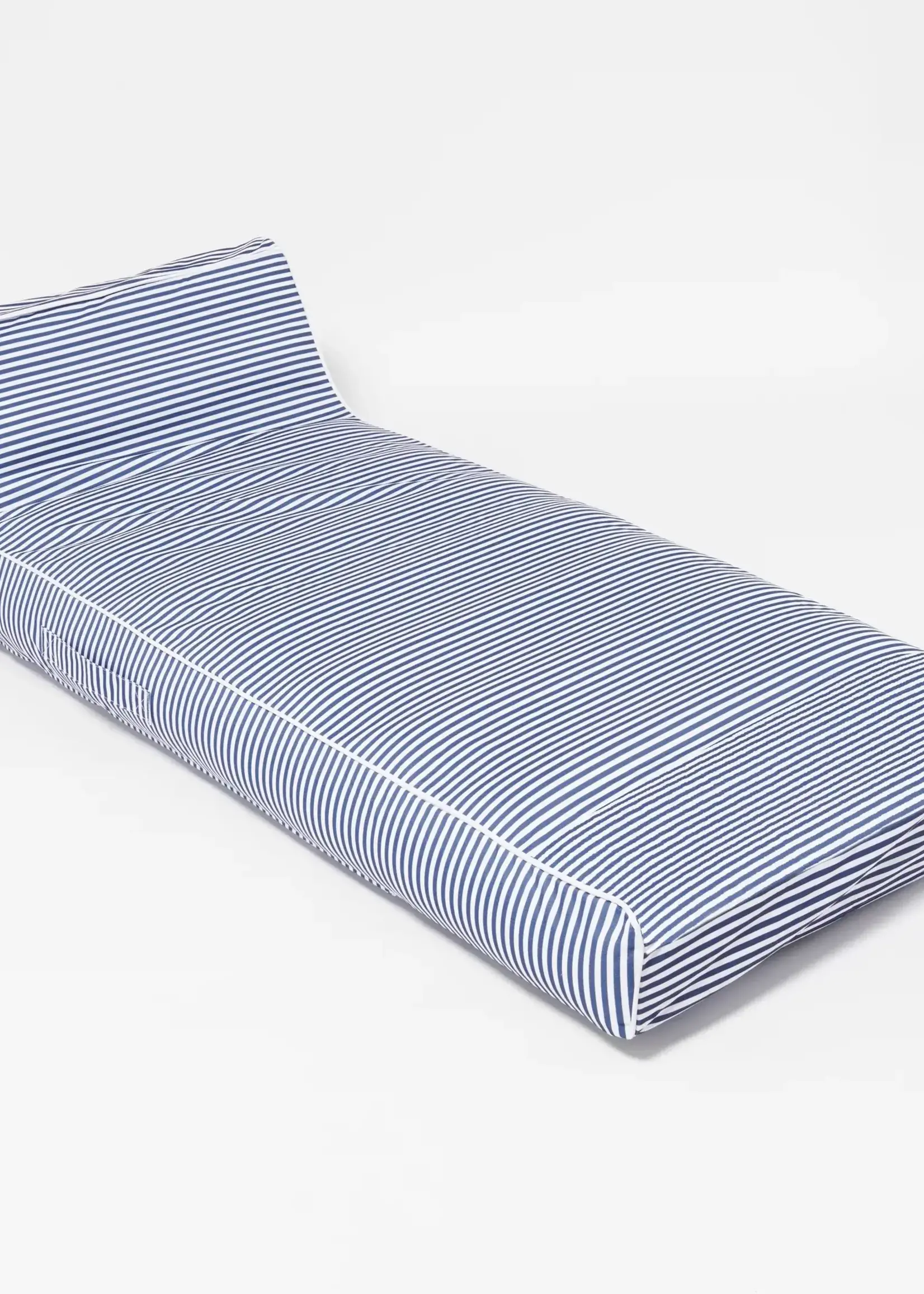Sunnylife S41LLNVY Luxe Lie-On Lounger Float Le Weekend Navy