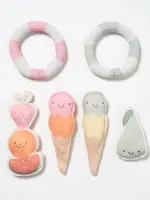 Sunnylife S51DBML6 Dive Buddies Cotton Candy Multi Set of 6