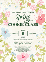 April Cookie Class
