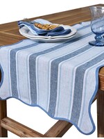 Juliska Cabana Stripe 18" x 90" Table Runner - Ocean