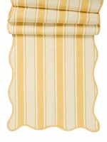 Juliska Cabana Stripe 18" x 90" Table Runner - Sunshine