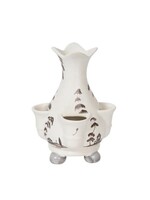 Juliska Country Estate 6" Tulipiere Vase - Flint Grey