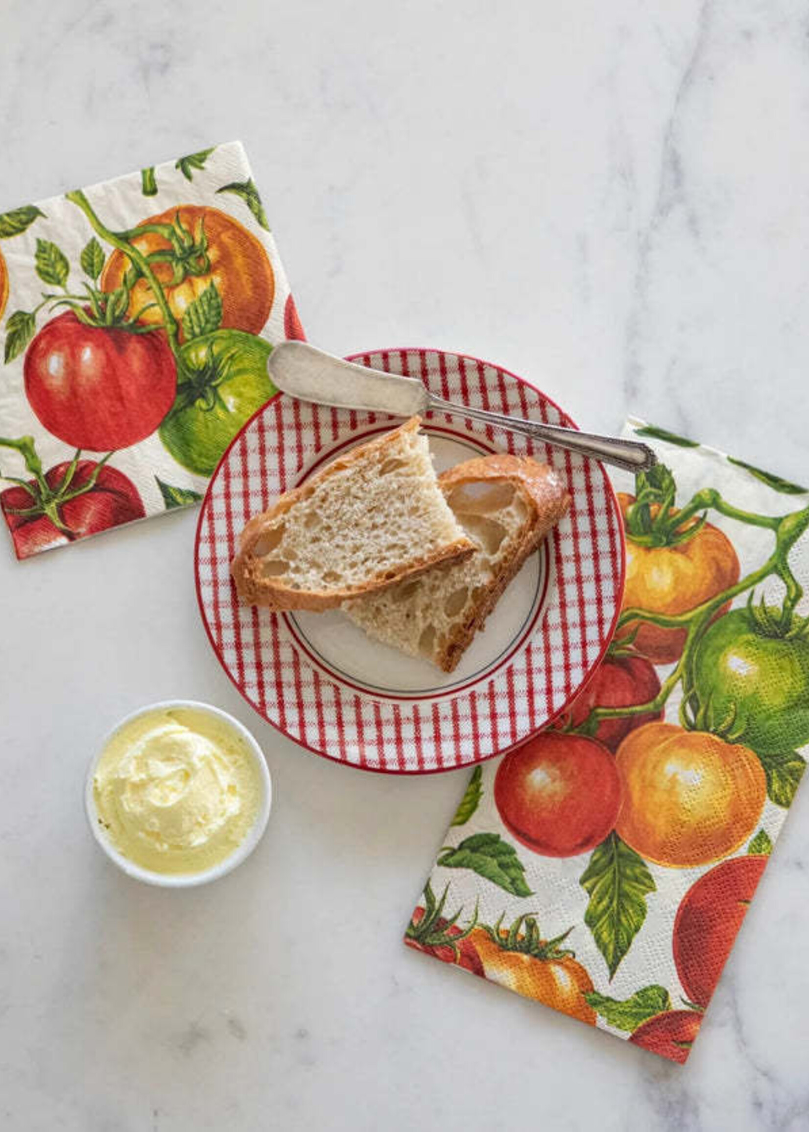 Hester & Cook KP1593 Hester & Cook Tomato Guest Napkins