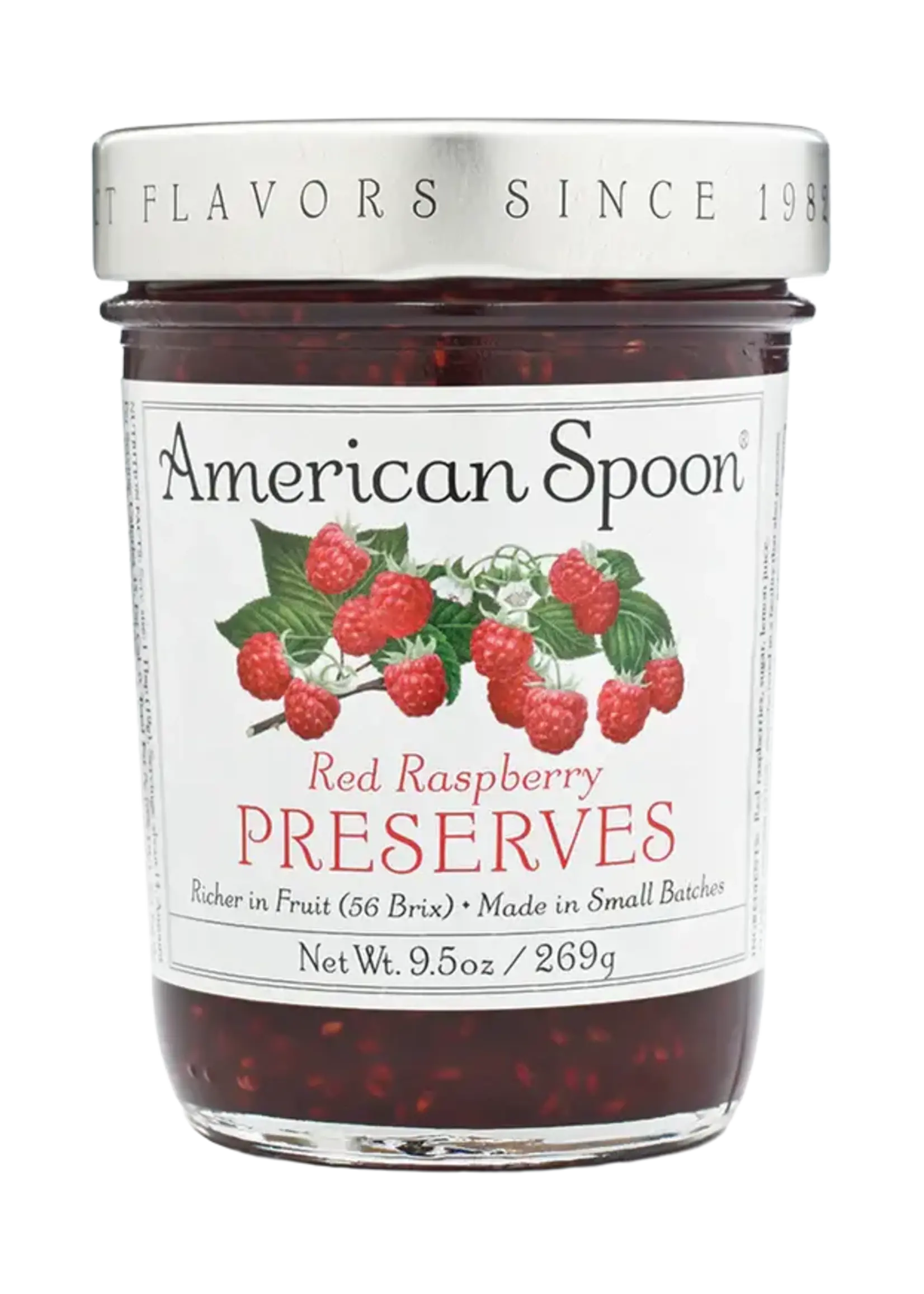 American Spoon Pre10-RR Red Raspberry Preserves