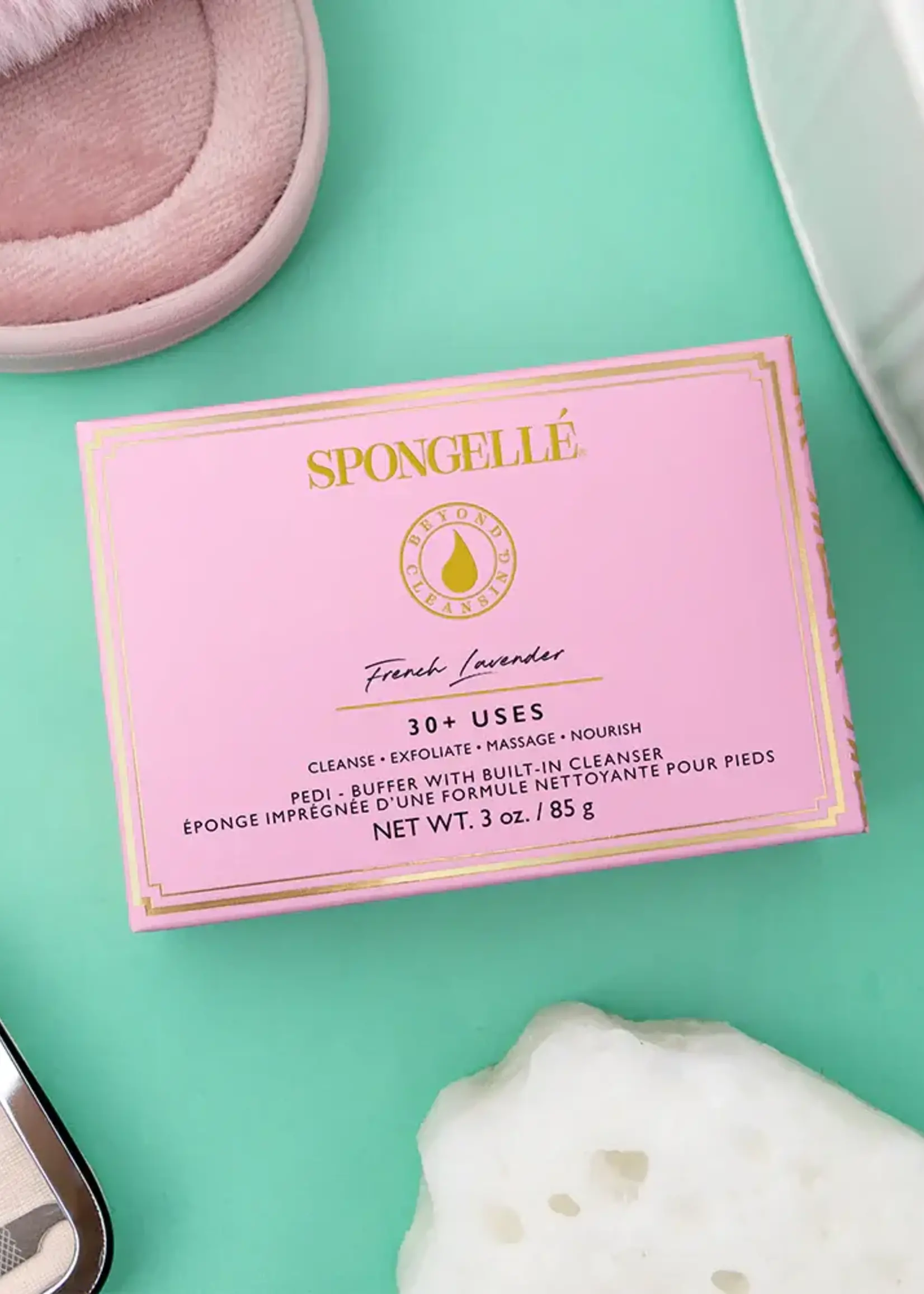 Spongelle Pedi Buffer French Lavender