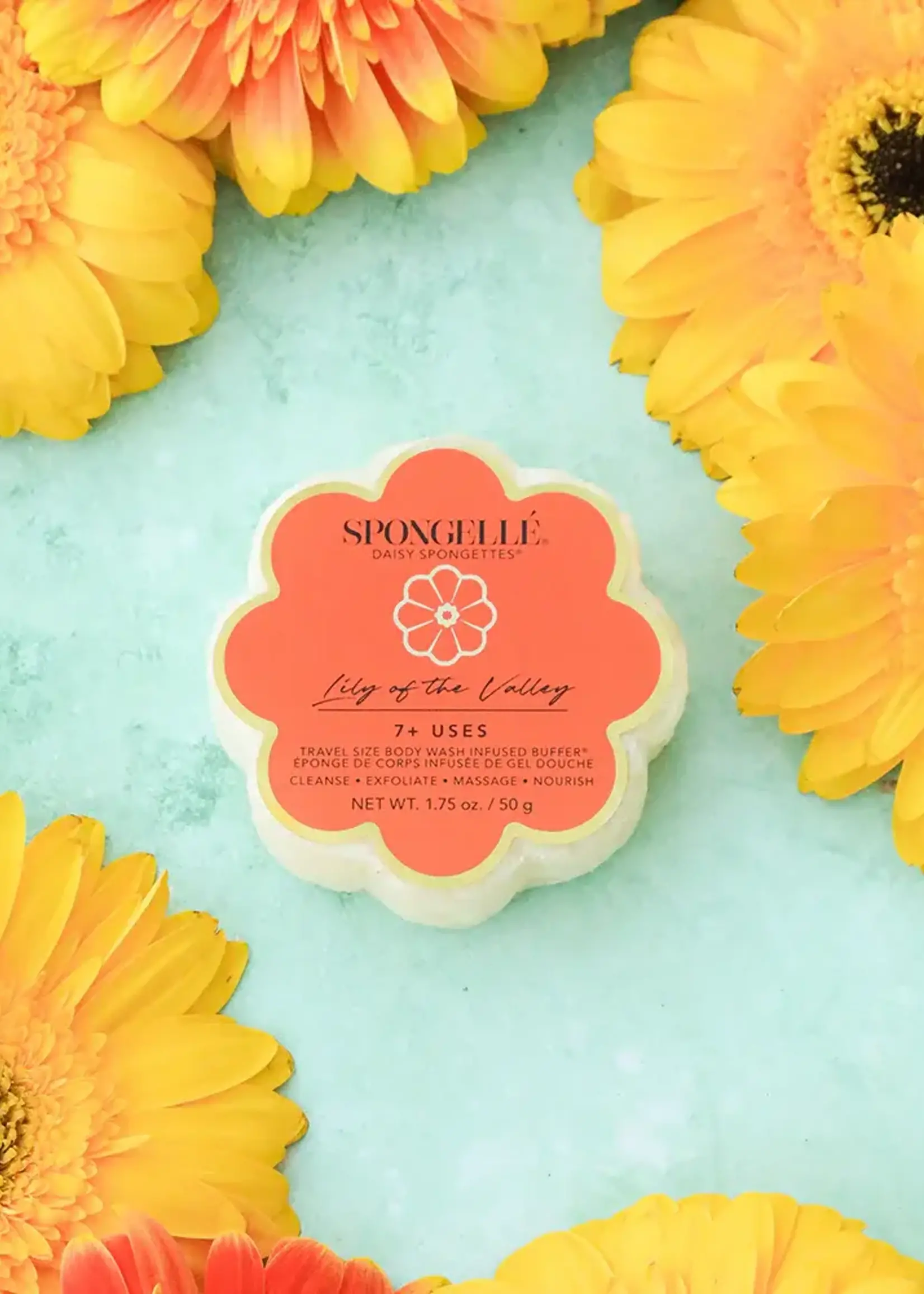 Spongelle DAISY COLLECTION SPONGETTE Lily Of The Valley  1.75oz