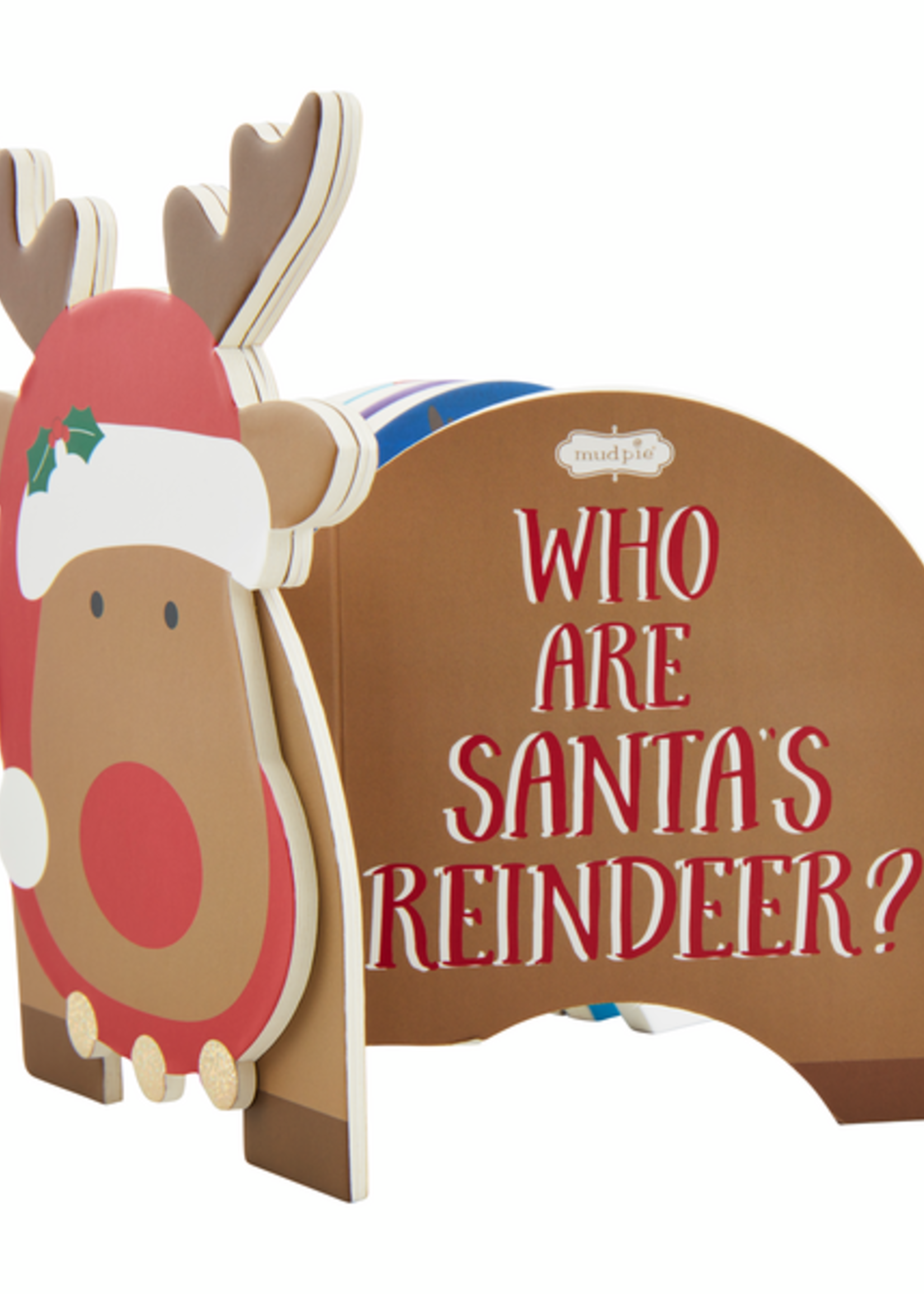 Mud Pie Reindeer Standing Board Book