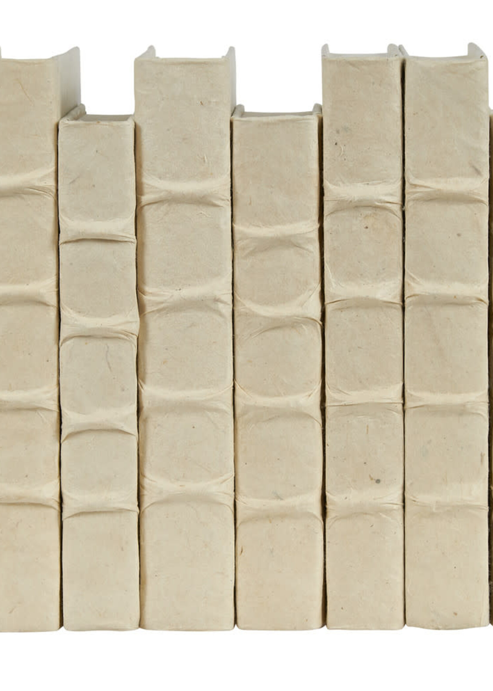 E. Lawrence Ltd. Raised Bands-Cream Parchment / Off- White Cover / 7.5"- 9.5"