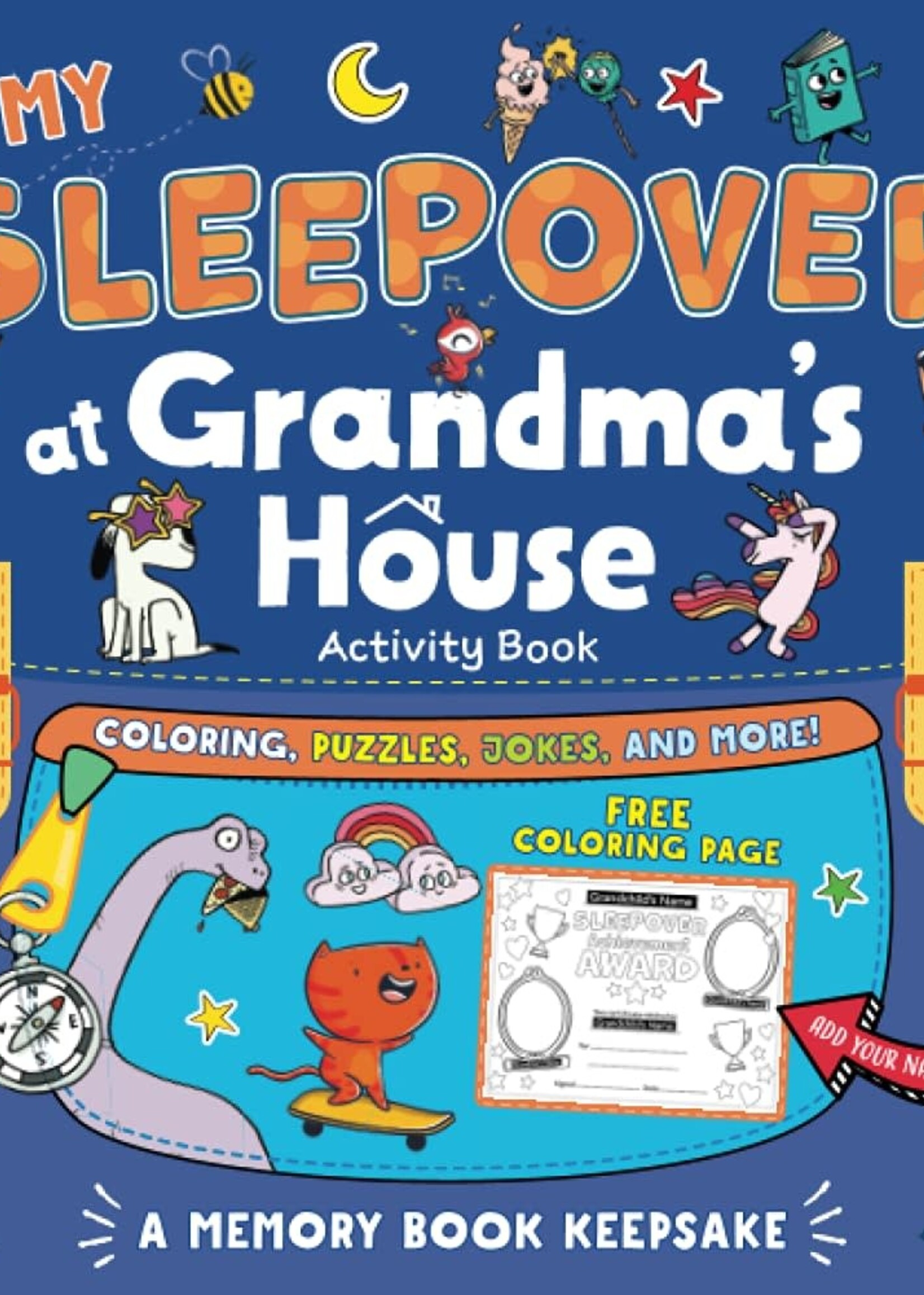 Source Books My Sleepover at Grandma's House Book