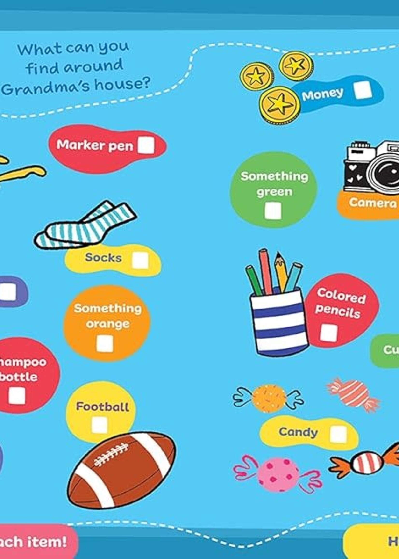 Source Books My Sleepover at Grandma's House Book