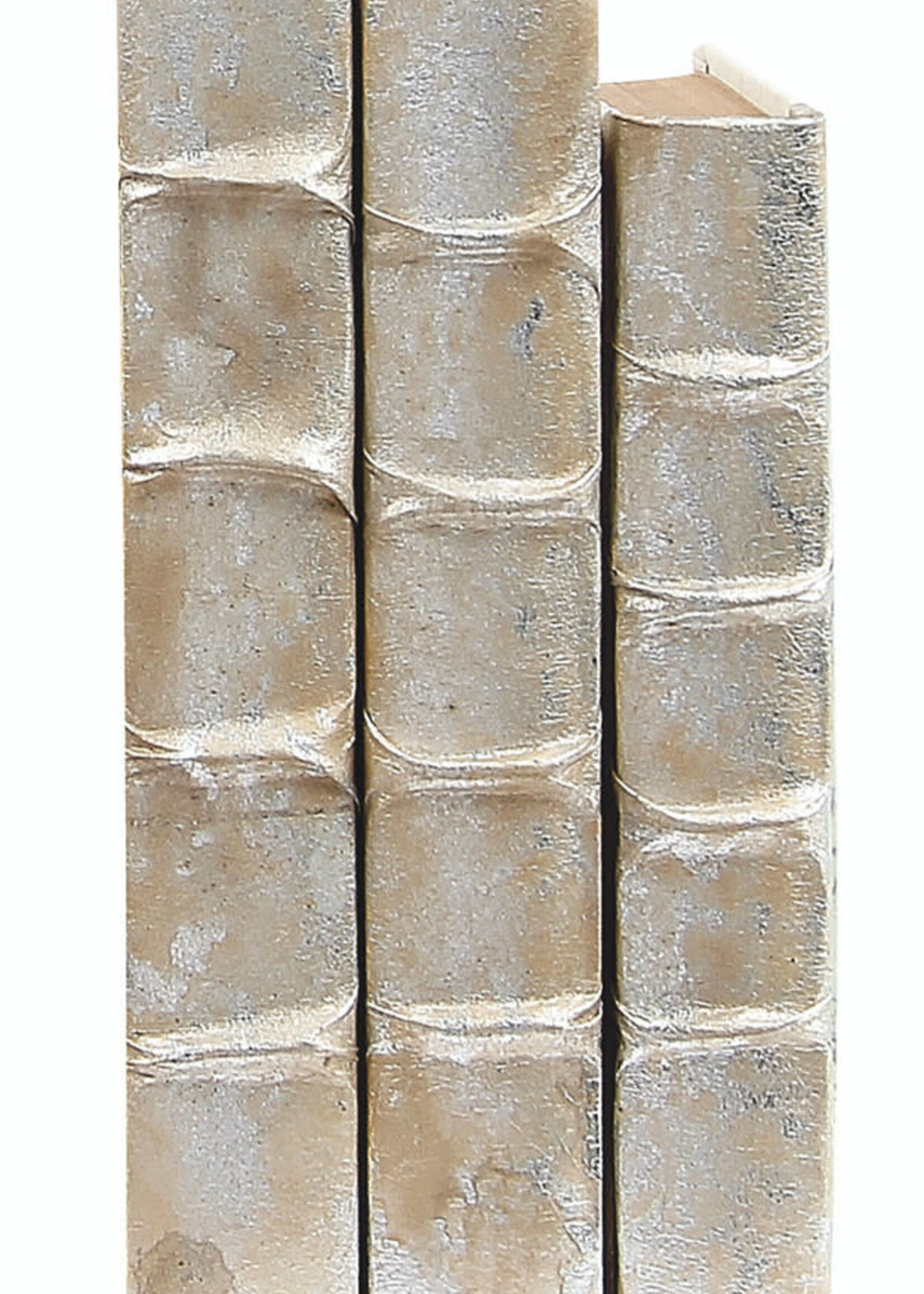 E. Lawrence Ltd. SIGO Silver Leaf with Champagne Overlay / Off-White Cover / 7.5-9.5