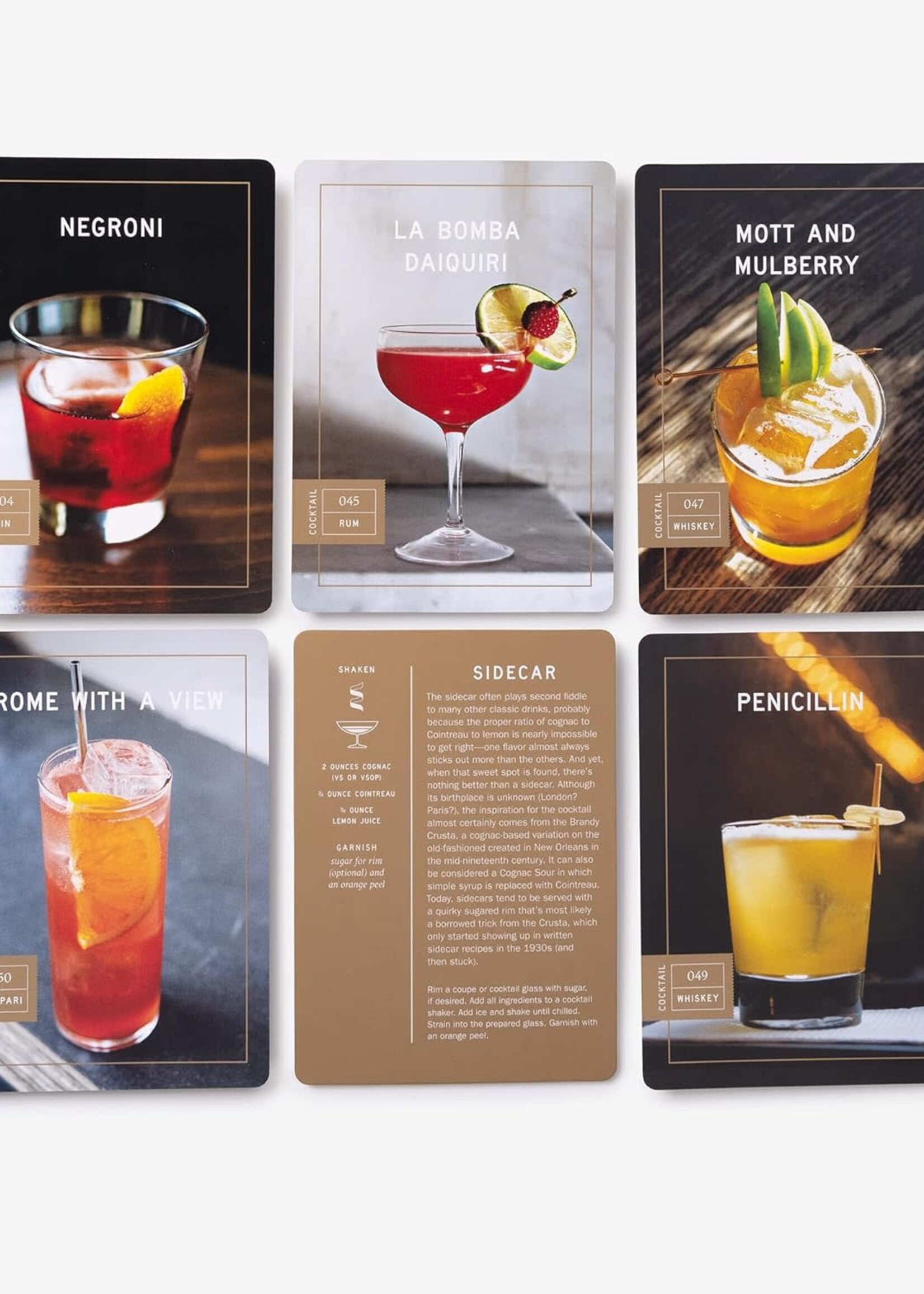 Penguin Random House The Essential Cocktail Deck 50 Cards for Modern Drinks
