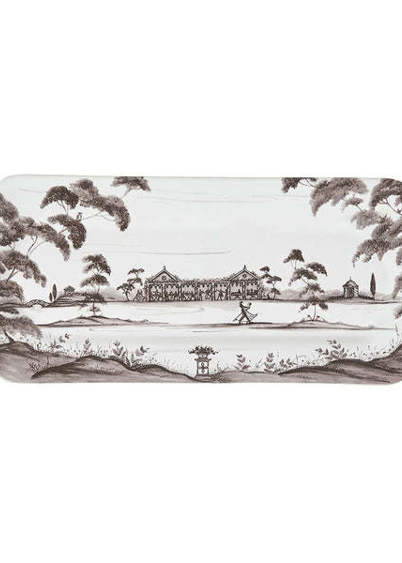 Juliska CE54X/94 Country Estate 15" Hostess Tray - Flint Grey