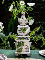 Juliska CE91/94 Country Estate 11.5" Tulipiere Vase- Flint Grey