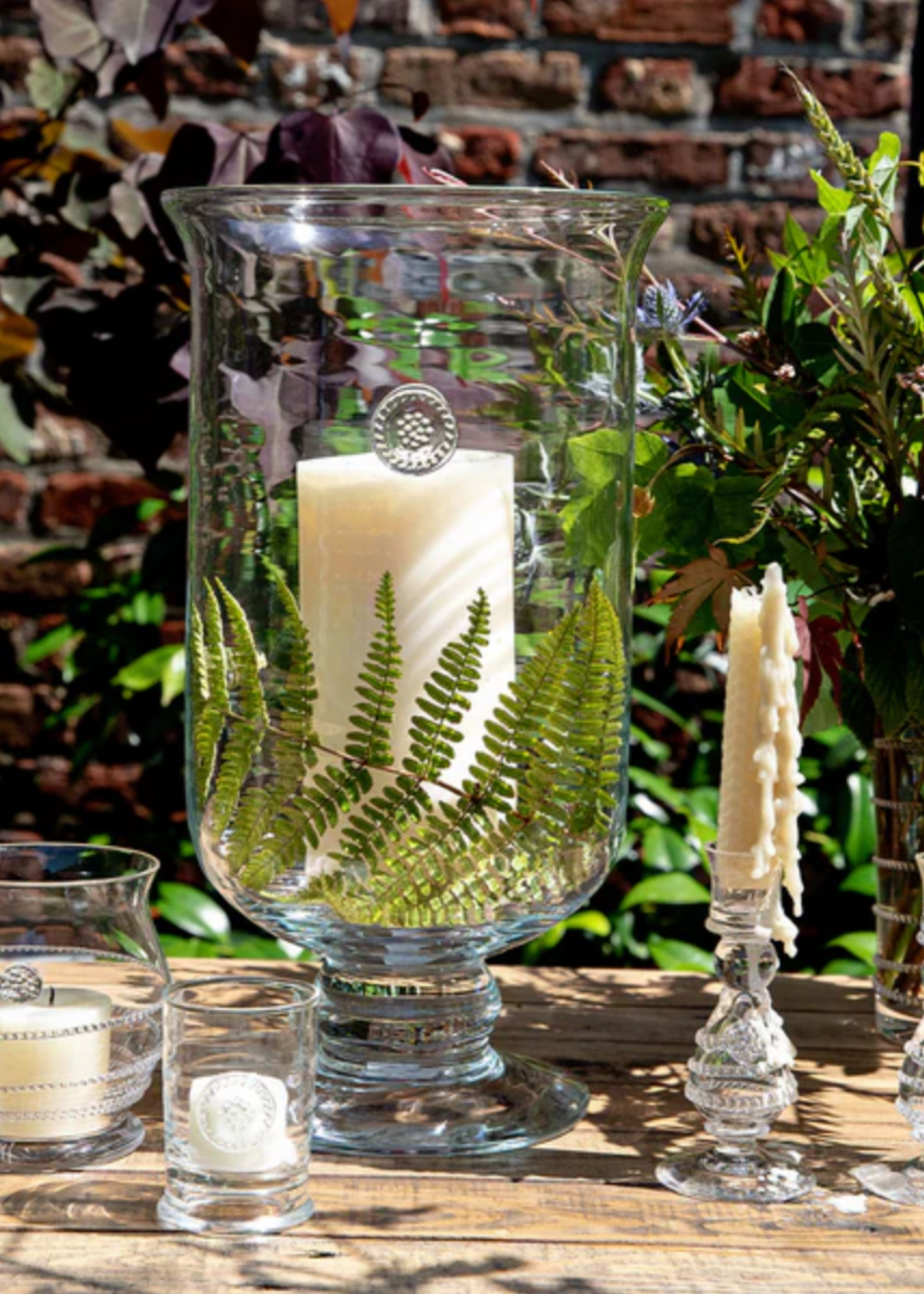 Juliska B714/C Berry & Thread Glassware 11" Hurricane