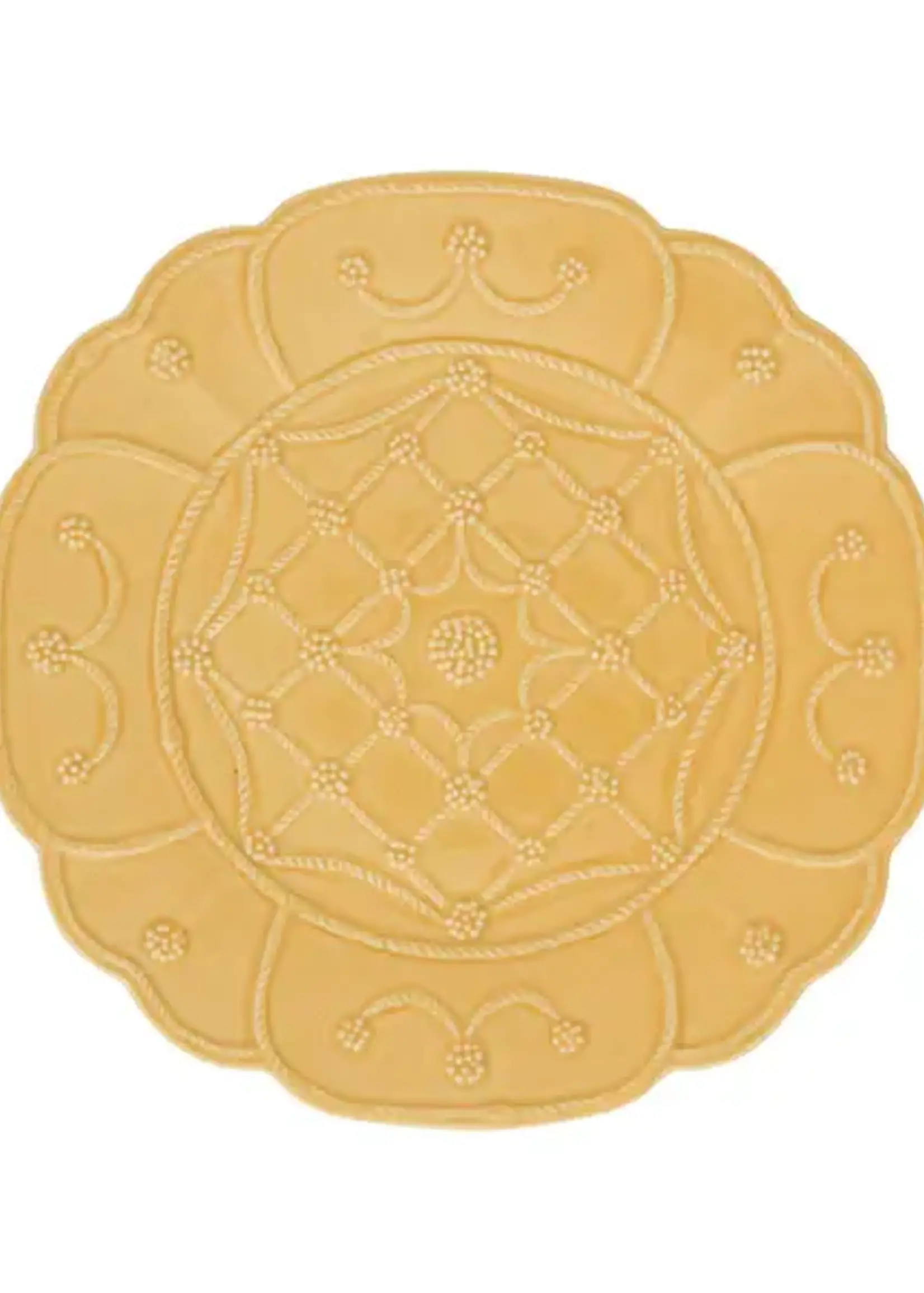 Juliska JMX102S4/63 Jardins Du Monde Dessert/Salad Plate 4 Asst- Daffodil
