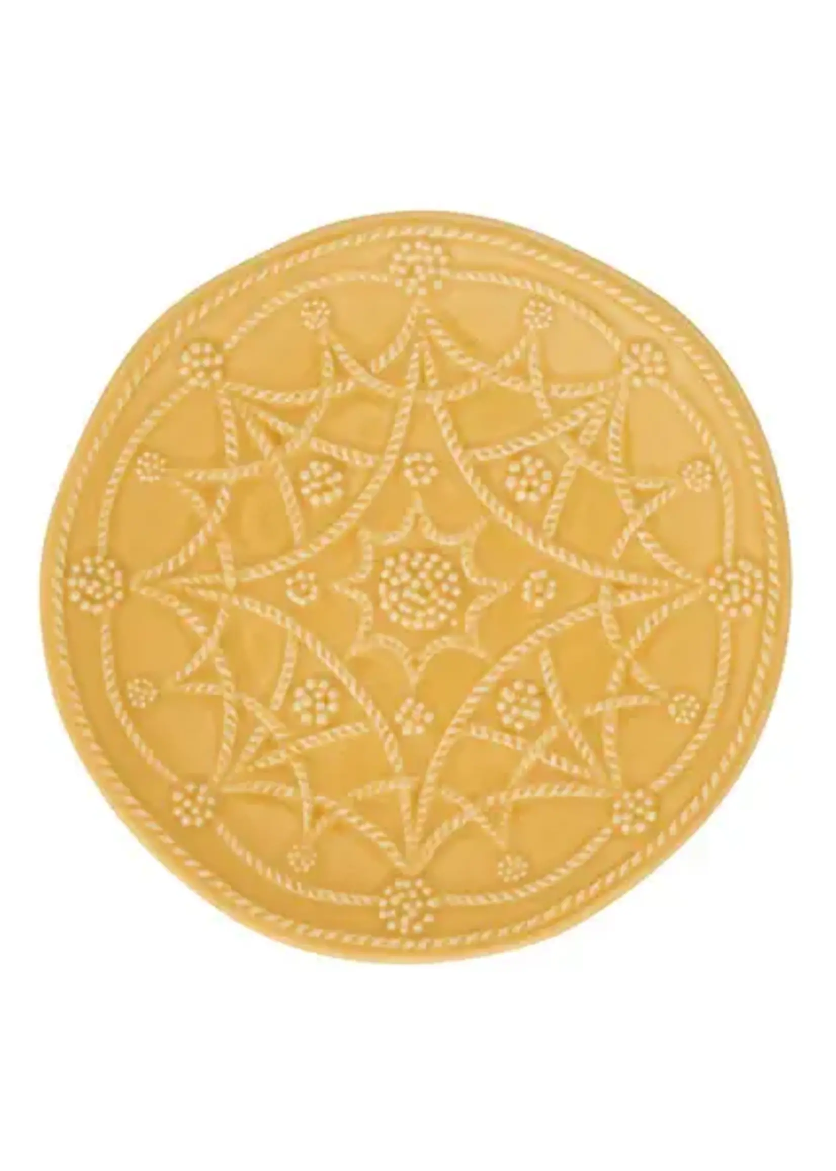 Juliska JMX103S4/63 Jardins Du Monde Side/Cocktail Plate 4 Asst - Daffodil