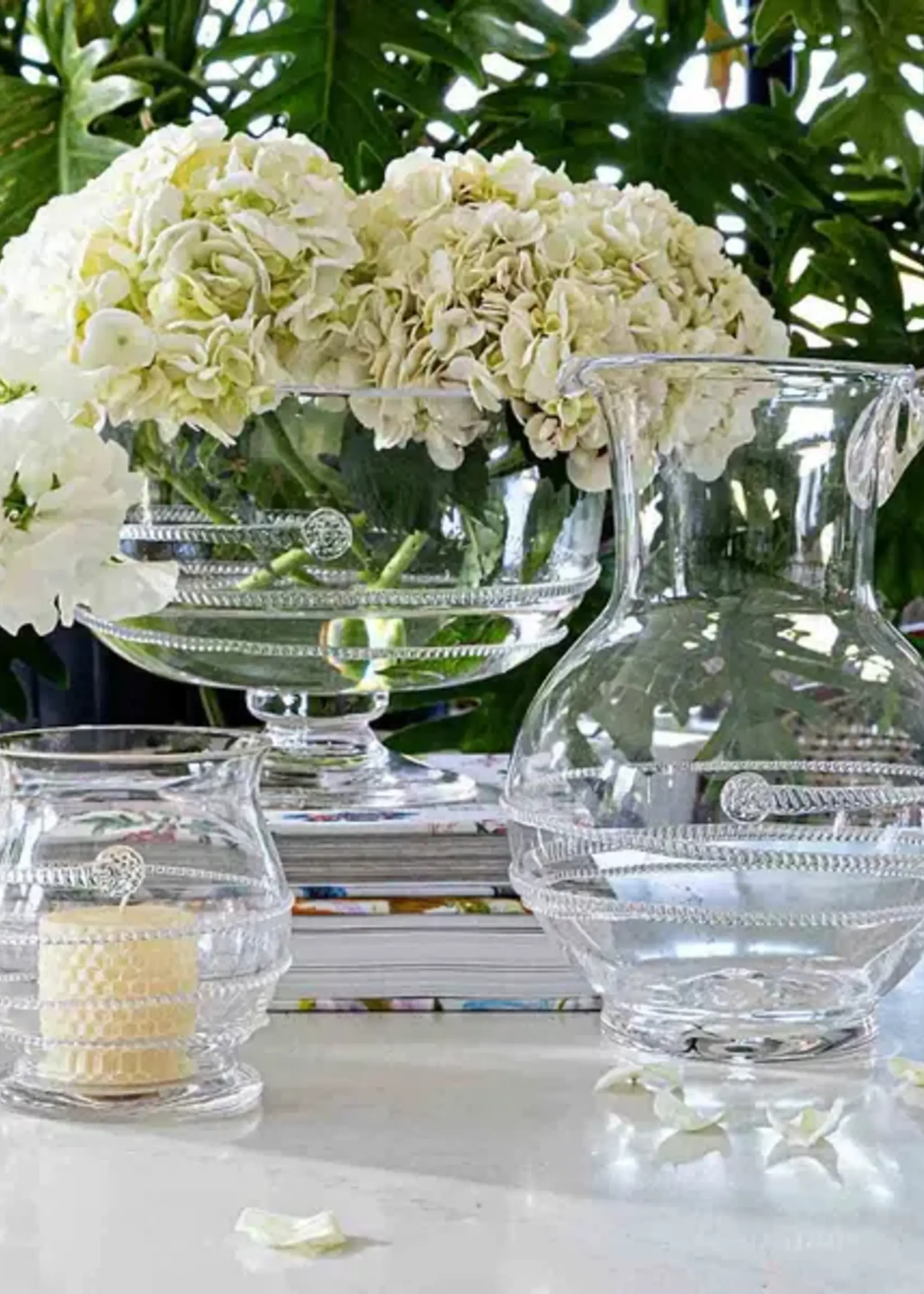 Juliska Juliska - Amalia Glass Round Pitcher Amalia 9in Round Pitcher - V112X/C