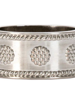 Juliska Juliska - Berry & Thread Metal Napkin Ring Berry and Thread Silver Napkin Ring - LR10/57