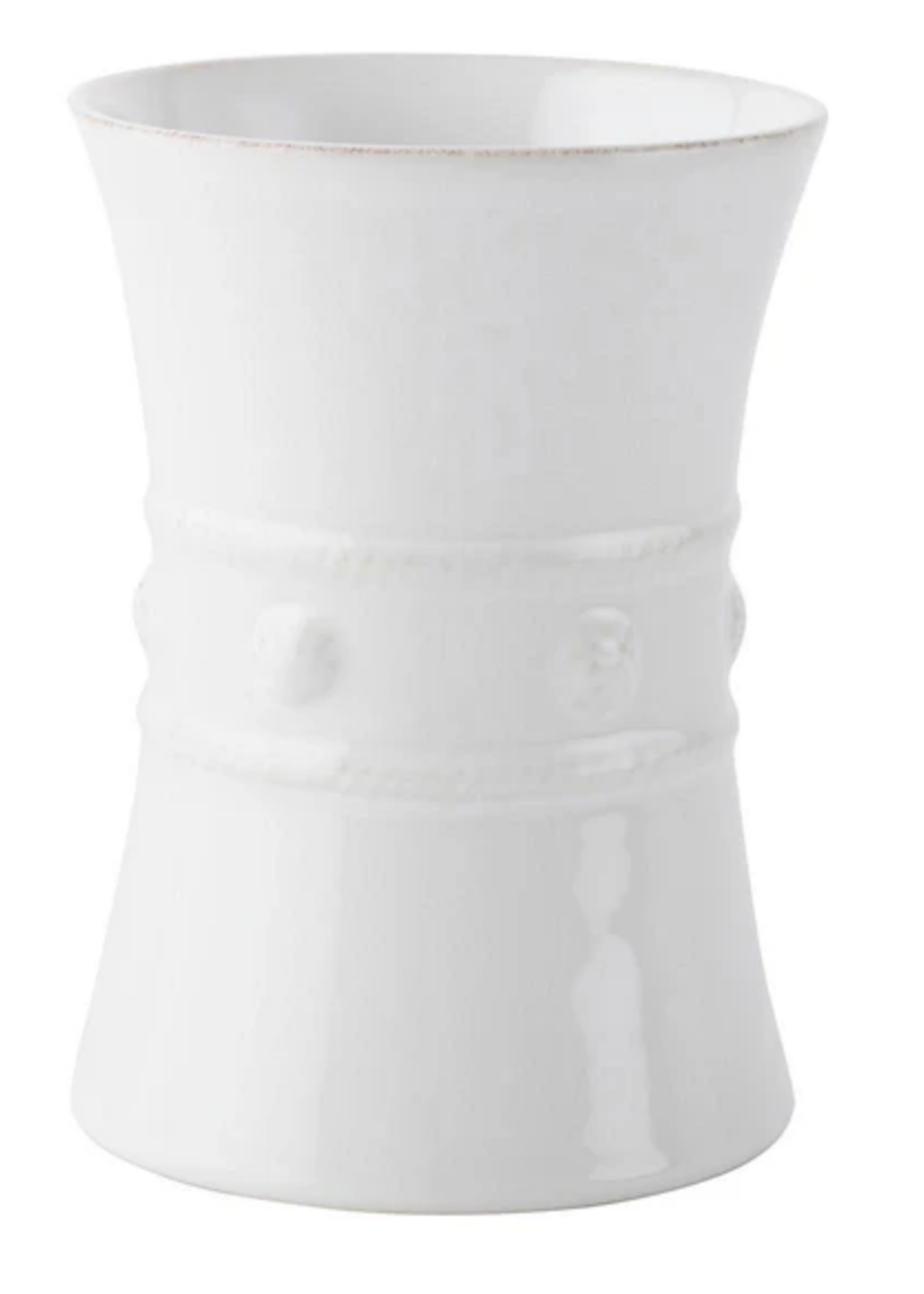 Juliska Juliska - Berry & Thread Whitewash Utensil Crock/Wine Cooler B and T Whitewash Utensil Crock,Wine Cooler - JA13/W