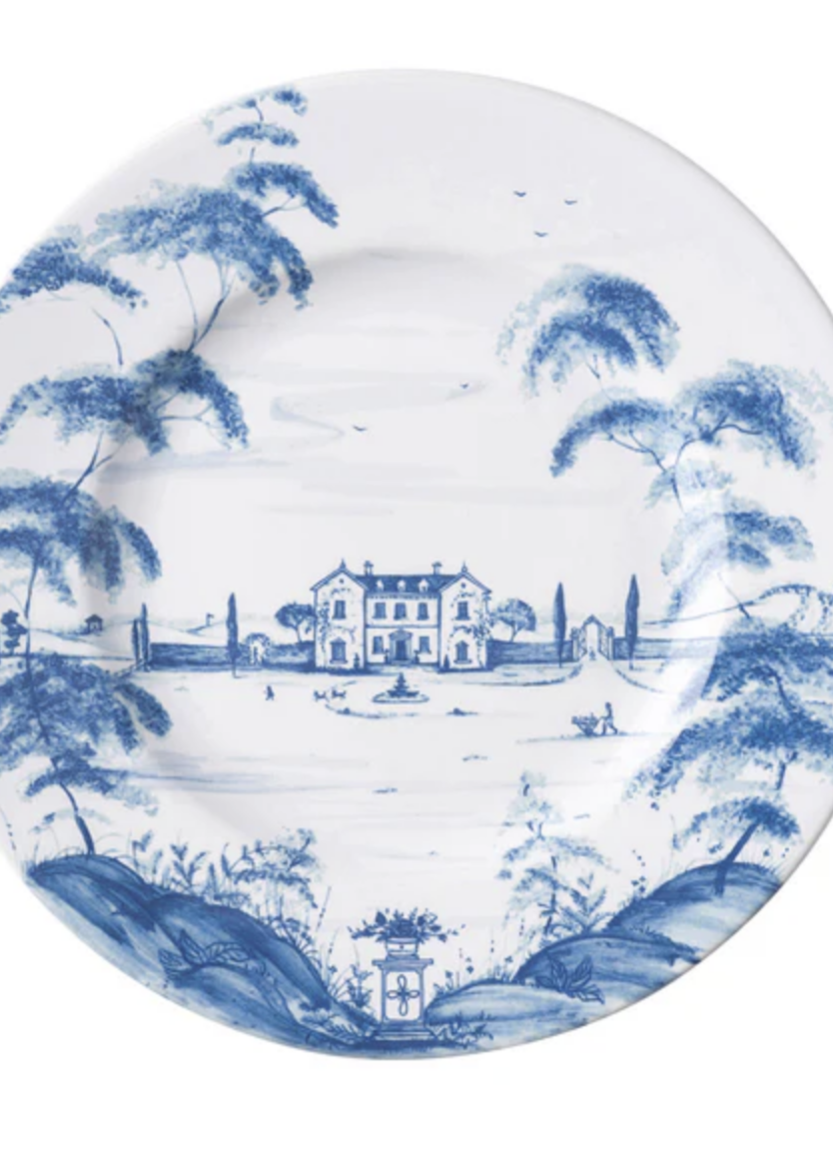 Juliska Juliska - Country Estate Delft Blue Dinner Plate Main House CE Delft Blue Dinner Plate Main House - CE01/44