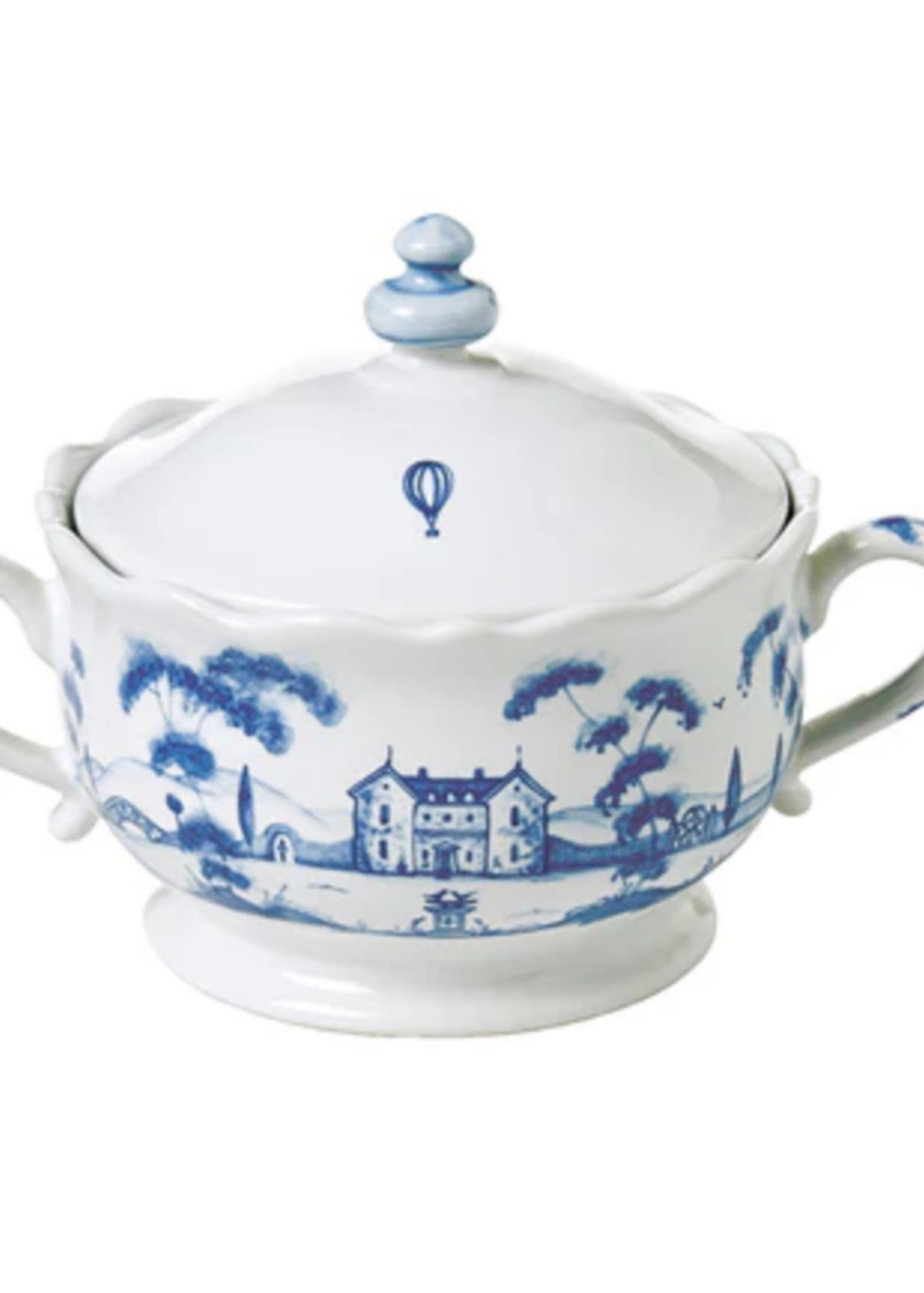Juliska Juliska - Country Estate Delft Blue Sugar Pot Main House Country Estate Delft Blue Sugar Pot Main House - CE27/44