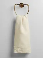 Bella Notte Austin Guest Towel, WINTER  WHITE