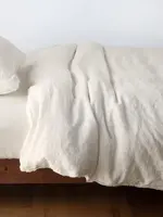 Bella Notte Austin King Duvet Cover, PARCHMENT