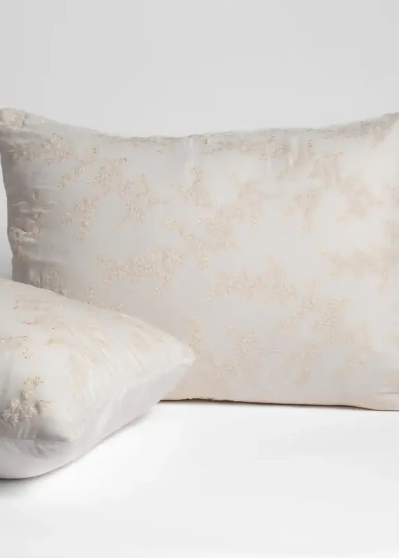 Bella Notte Bella Notte - Lynette Luxe Deluxe Sham, WINTER WHITE - LYNLX316-73