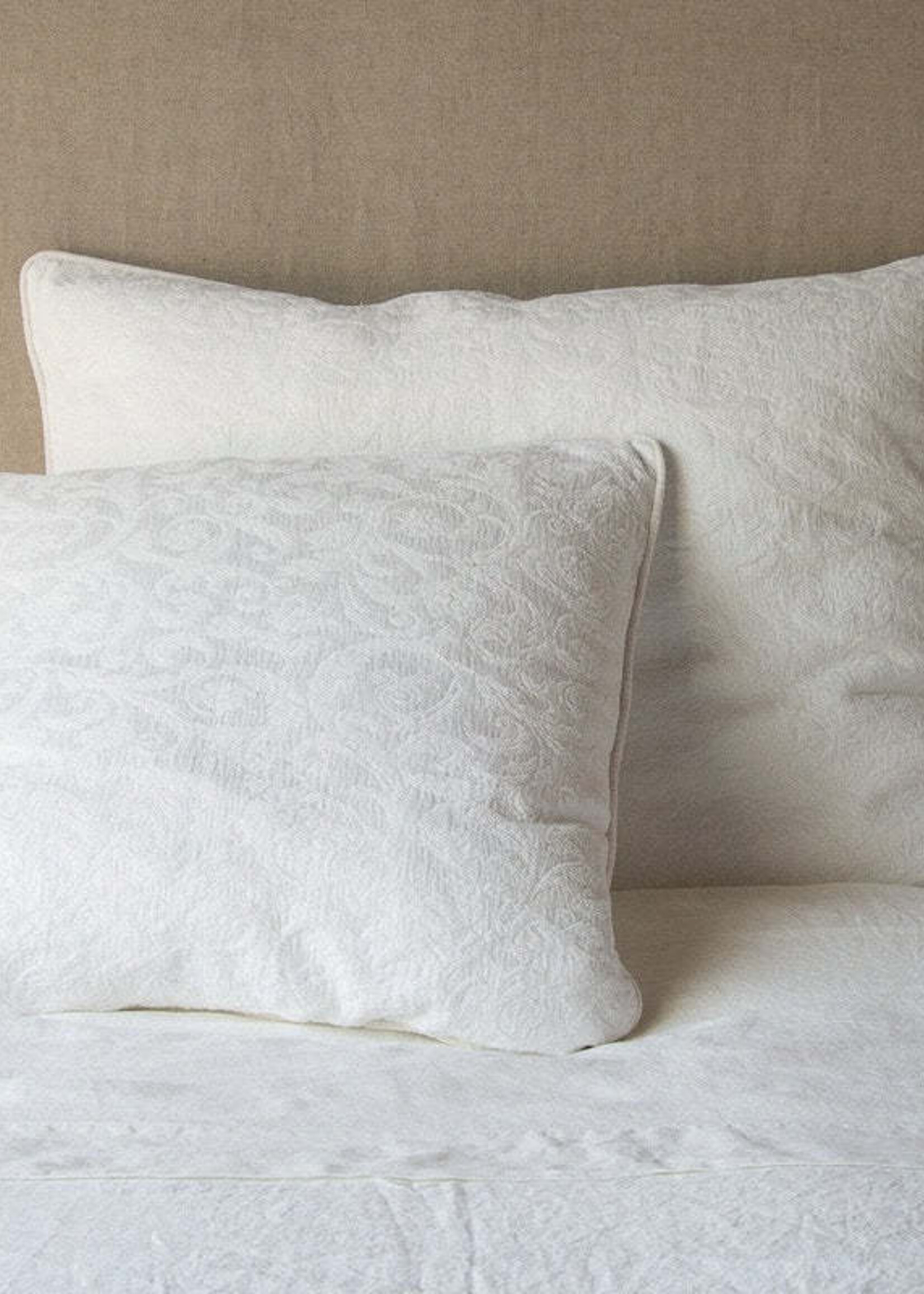 Bella Notte Bella Notte Adele Euro Sham  Winter White