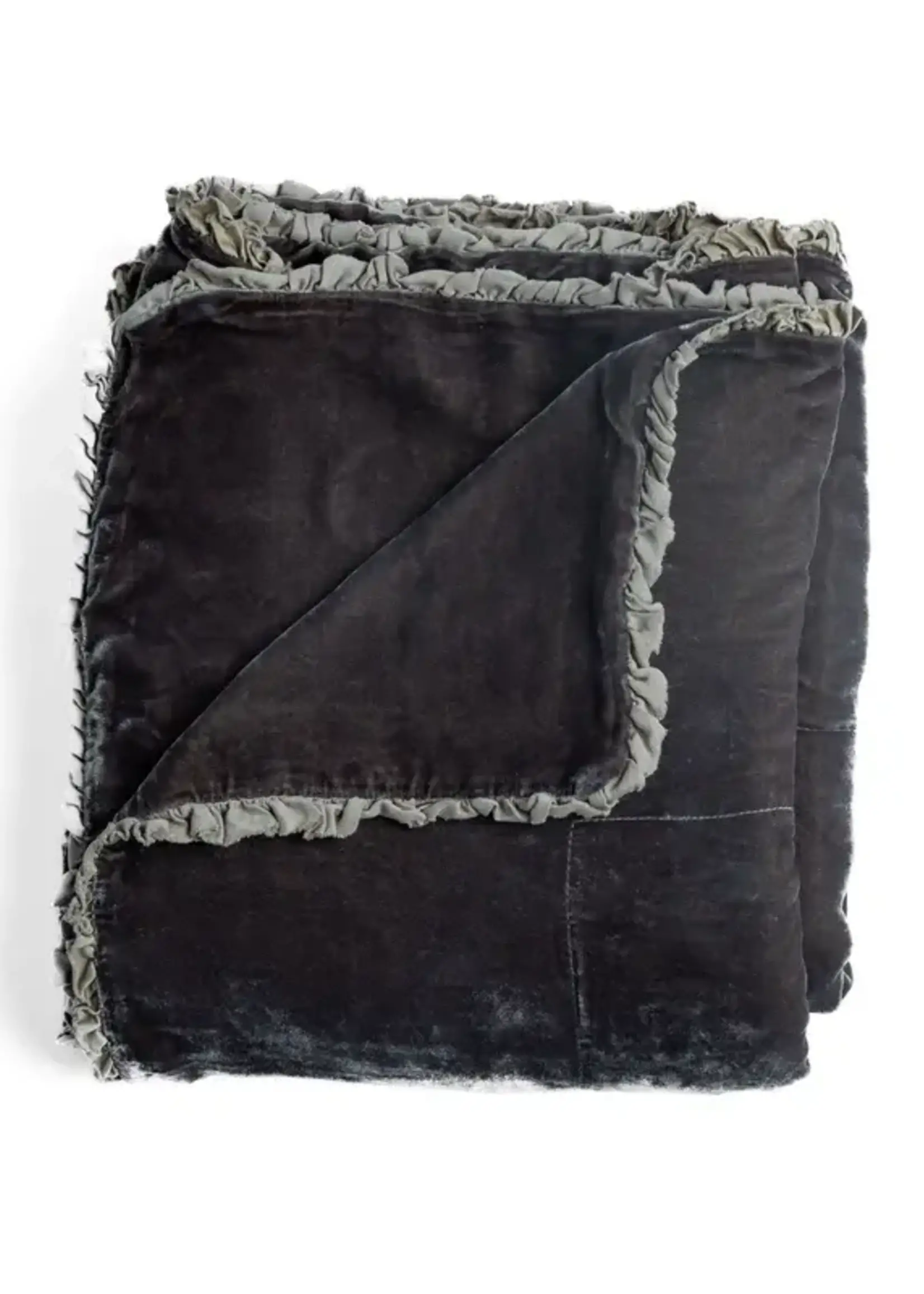 Bella Notte Bella Notte Carmen Throw Blanket Moonlight