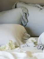 Bella Notte Bella Notte Linen Whisper Deluxe Sham Moonlight