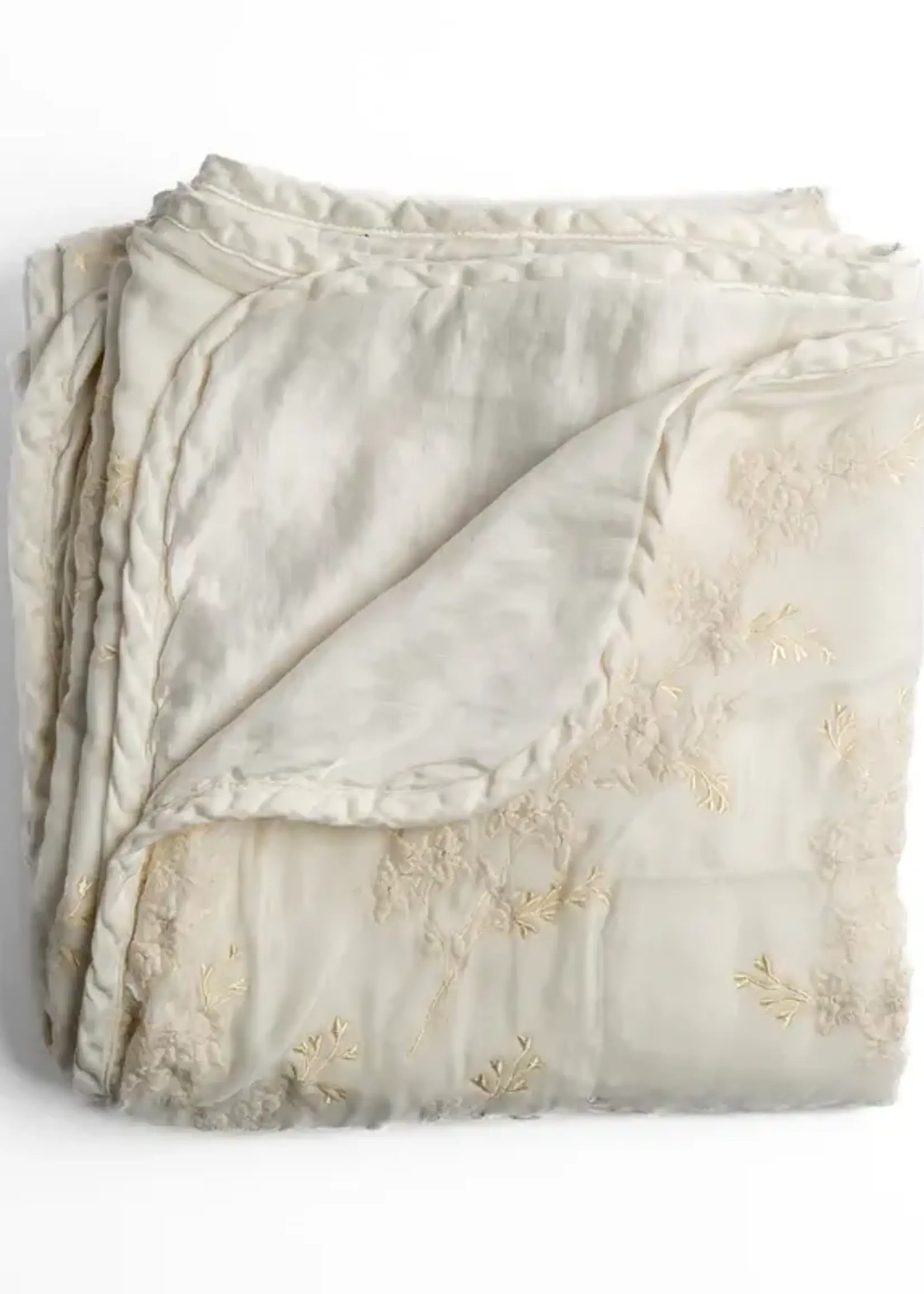 Bella Notte Bella Notte Lynette Bed End Blanket Winter White