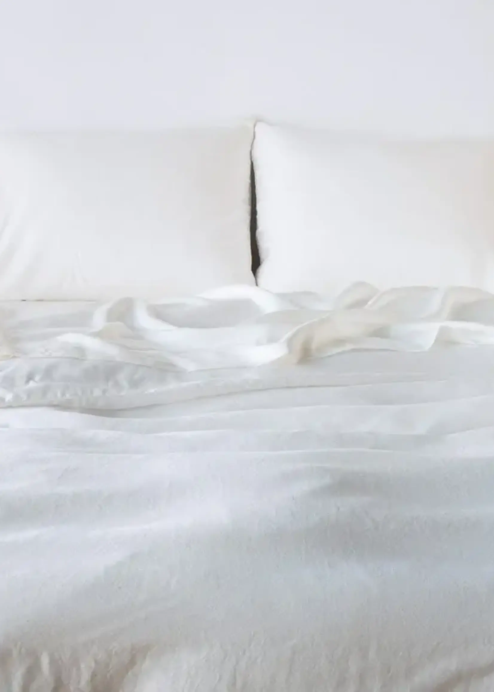 Bella Notte Bella Notte Madera Luxe King Duvet Cover Winter White