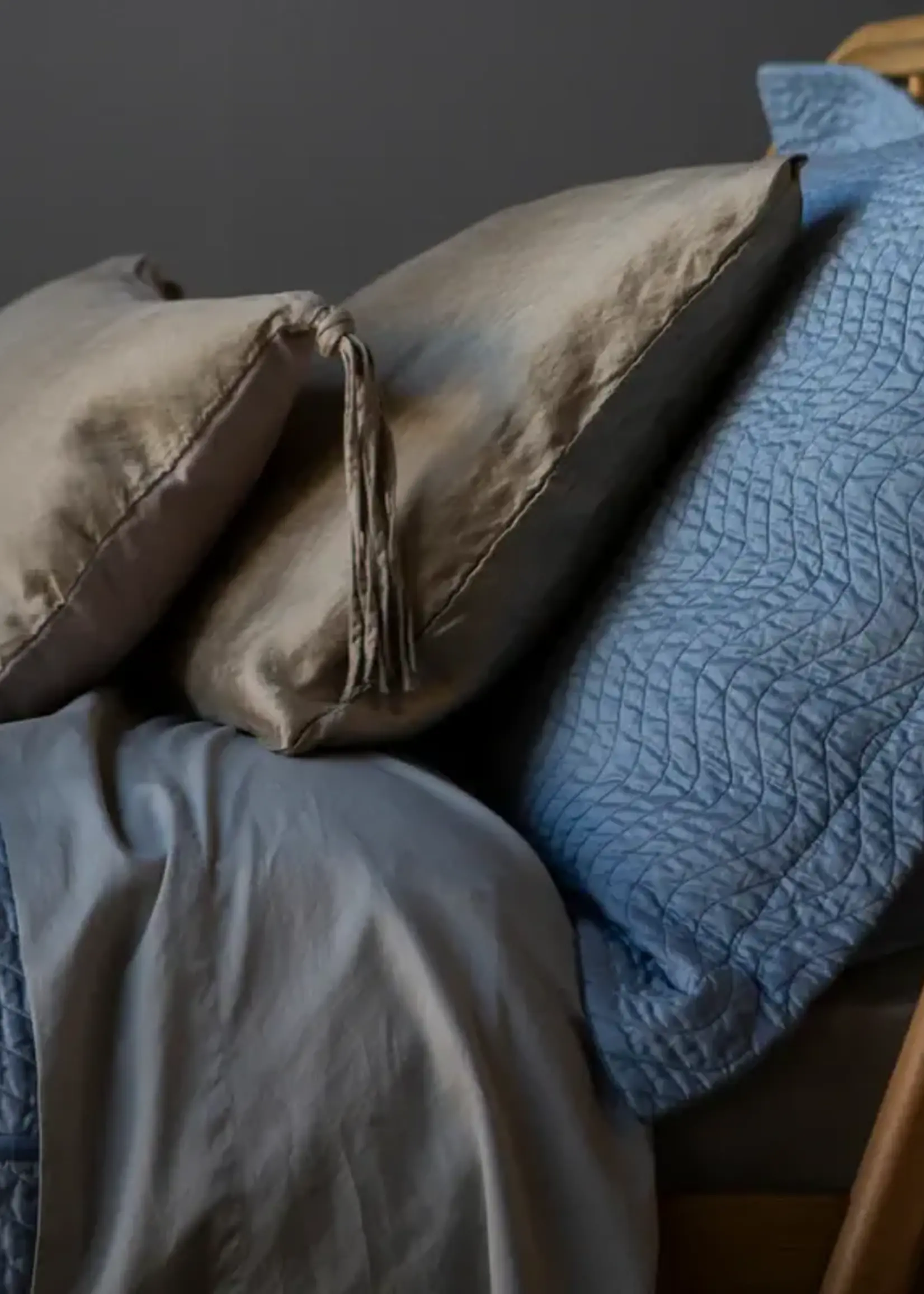 Bella Notte Bella Notte Paloma King Pillowcase Moonlight