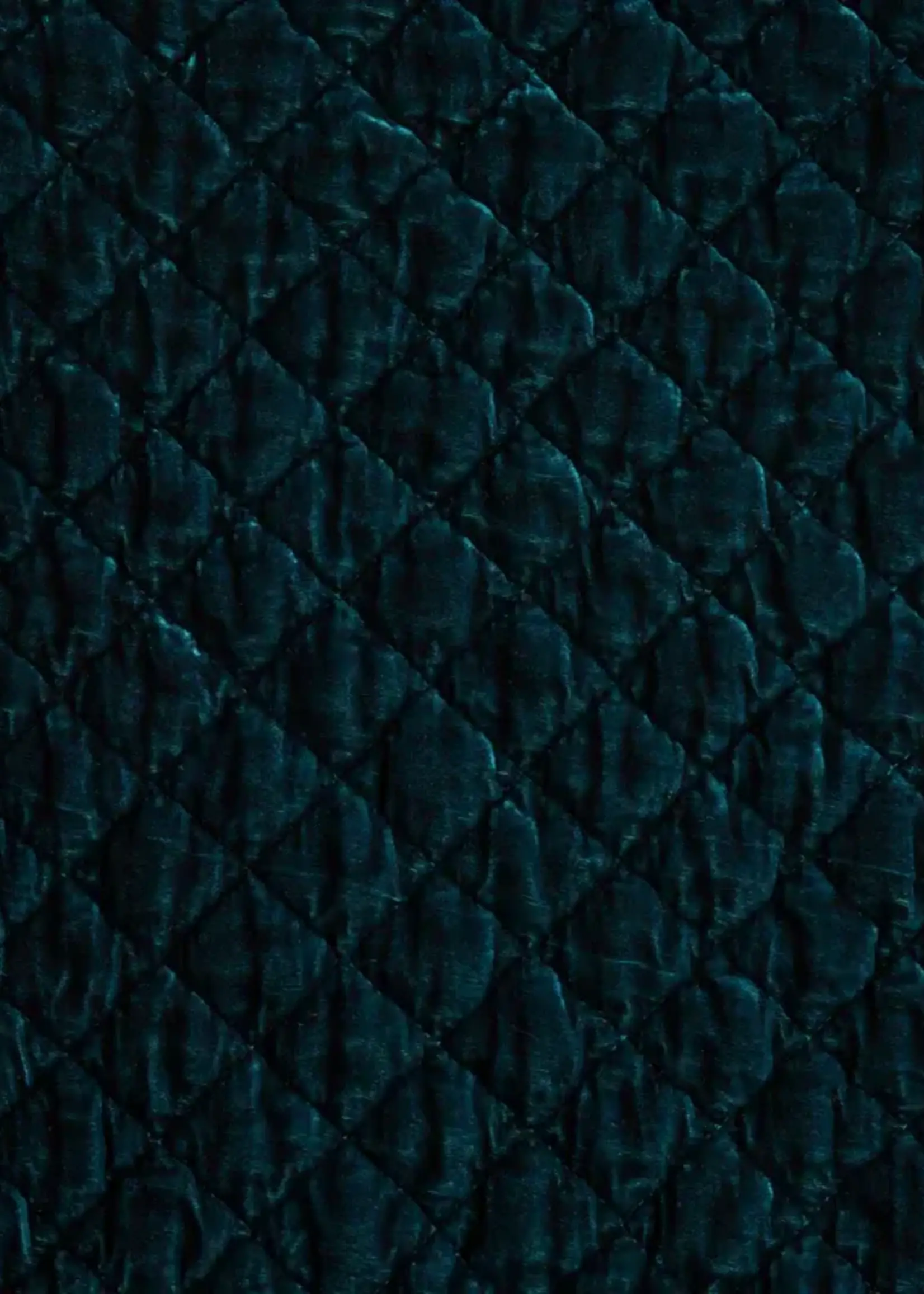 Bella Notte Bella Notte Silk Velvet Quilted King Coverlet Cenote