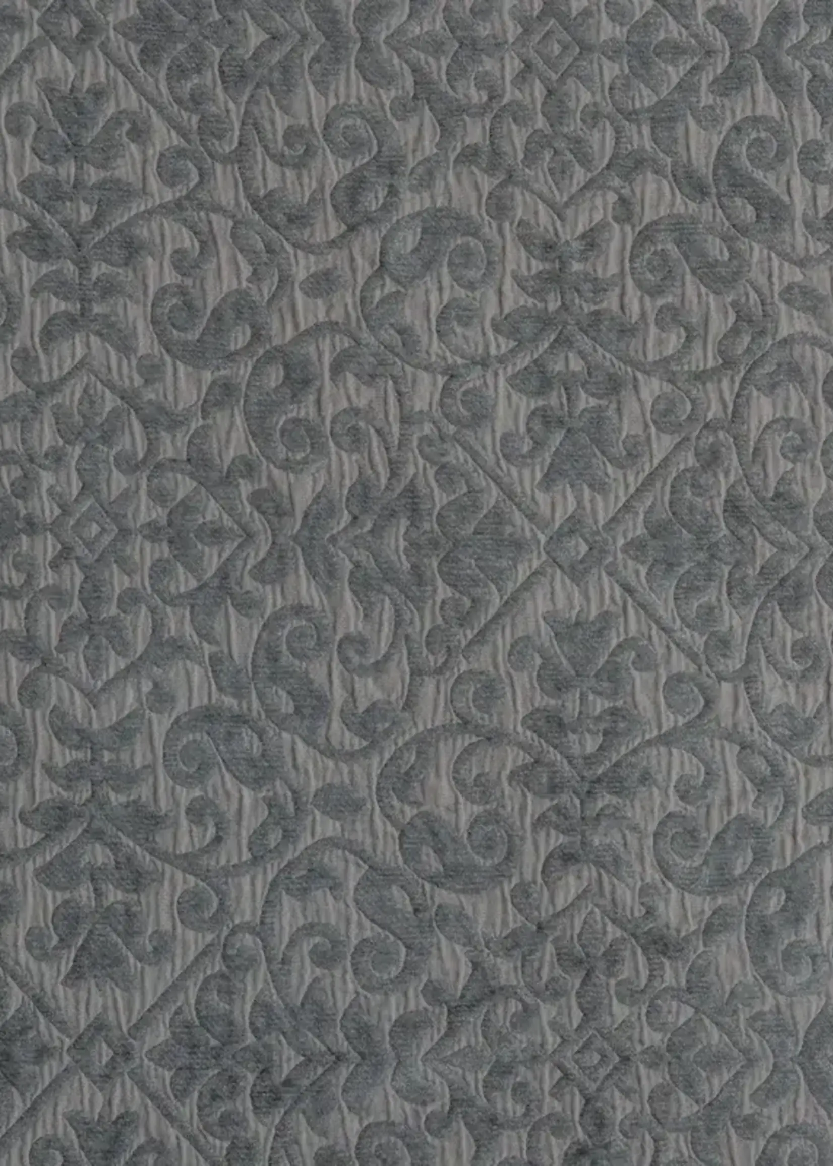 Bella Notte Bella Notte Vienna Queen Coverlet Fog