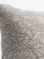 Bella Notte Georgia Deluxe Sham, MOONLIGHT