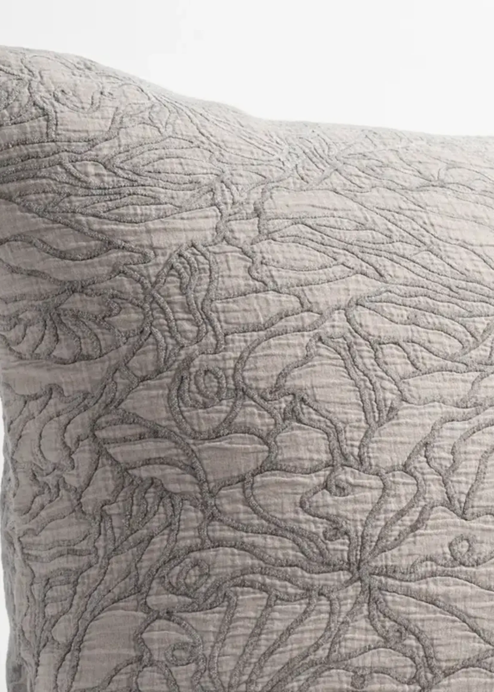Bella Notte Georgia Deluxe Sham, MOONLIGHT