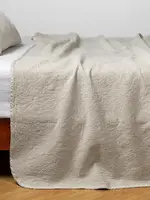 Bella Notte Georgia Queen Bedspread,  PARCHMENT