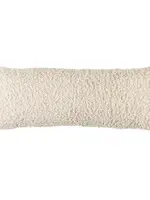 Lili Alessandra L1224CUFO CURLY MTO FOAM FAUX FUR SMALL RECTANGLE PILLOW 12X24